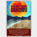 Dave Matthews Band with Various (2013) - Concert Poster - 13 x 19 inches