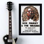 Bob Marley with The Wailers (1987) - Concert Poster - 13 x 19 inches
