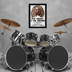 Bob Marley with The Wailers (1987) - Concert Poster - 13 x 19 inches