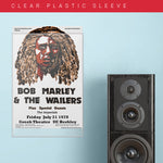 Bob Marley with The Wailers (1987) - Concert Poster - 13 x 19 inches