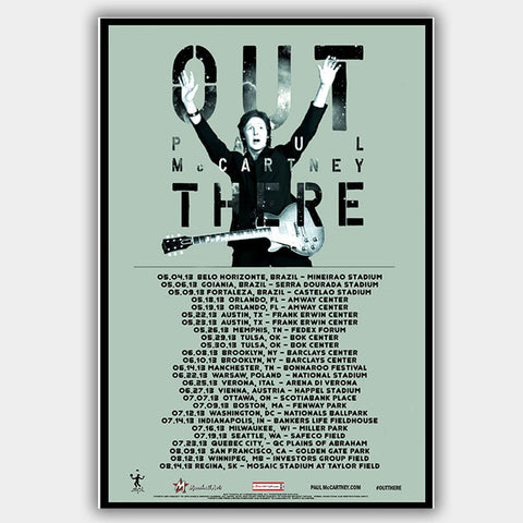 Paul Mccartney (2013) - Concert Poster - 13 x 19 inches