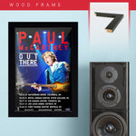 Paul Mccartney with Fall Tour (2015) - Concert Poster - 13 x 19 inches