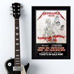 Metallica with Queensryche (1989) - Concert Poster - 13 x 19 inches