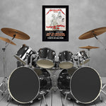 Metallica with Queensryche (1989) - Concert Poster - 13 x 19 inches
