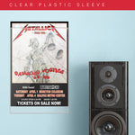 Metallica with Queensryche (1989) - Concert Poster - 13 x 19 inches
