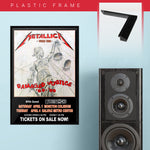 Metallica with Queensryche (1989) - Concert Poster - 13 x 19 inches