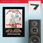 Metallica with Queensryche (1989) - Concert Poster - 13 x 19 inches