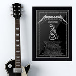 Metallica (2012) - Concert Poster - 13 x 19 inches