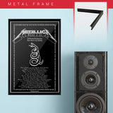 Metallica (2012) - Concert Poster - 13 x 19 inches