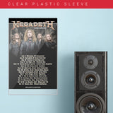 Megadeth (2019) - Concert Poster - 13 x 19 inches