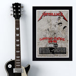 Metallica with Queensryche (1989) - Concert Poster - 13 x 19 inches