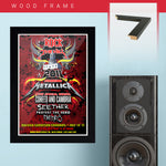Metallica with Seether (2011) - Concert Poster - 13 x 19 inches