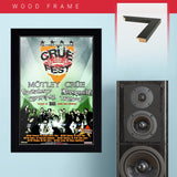 Motley Crue with Buckcherry (2008) - Concert Poster - 13 x 19 inches