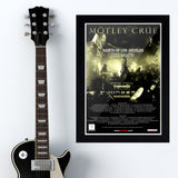 Motley Crue with Theory Of A Dead Man (2009) - Concert Poster - 13 x 19 inches