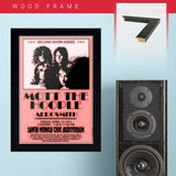 Mott The Hoople with Aerosmith (1974) - Concert Poster - 13 x 19 inches