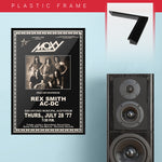 Moxy with AC/DC (1977) - Concert Poster - 13 x 19 inches