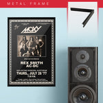 Moxy with AC/DC (1977) - Concert Poster - 13 x 19 inches