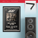 Moxy with AC/DC (1977) - Concert Poster - 13 x 19 inches
