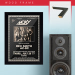 Moxy with AC/DC (1977) - Concert Poster - 13 x 19 inches