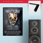 Motley Crue with Alice Cooper (2014) - Concert Poster - 13 x 19 inches