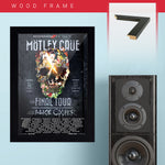 Motley Crue with Alice Cooper (2014) - Concert Poster - 13 x 19 inches