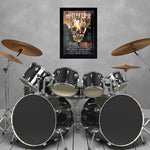Motley Crue with Final Show (2016) - Concert Poster - 13 x 19 inches