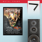 Motley Crue with Final Show (2016) - Concert Poster - 13 x 19 inches