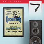 Nazareth with Mahogany Rush (1976) - Concert Poster - 13 x 19 inches