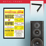Newport Jazz Festival with Maynard Ferguson (1961) - Concert Poster - 13 x 19 inches