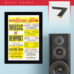 Newport Jazz Festival with Maynard Ferguson (1961) - Concert Poster - 13 x 19 inches