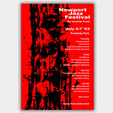 Newport Jazz Festival with Nina Simone (1963) - Concert Poster - 13 x 19 inches