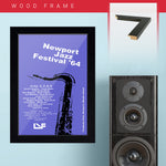 Newport Jazz Festival with Louis Armstrong (1964) - Concert Poster - 13 x 19 inches