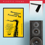 Newport Jazz Festival with Sinatra & Davis (1965) - Concert Poster - 13 x 19 inches