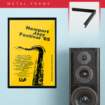 Newport Jazz Festival with Sinatra & Davis (1965) - Concert Poster - 13 x 19 inches