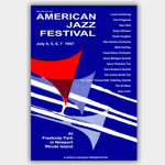 Newport Jazz Festival with Fitzgerald & Holiday (1957) - Concert Poster - 13 x 19 inches