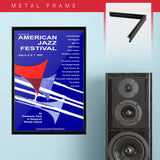 Newport Jazz Festival with Fitzgerald & Holiday (1957) - Concert Poster - 13 x 19 inches