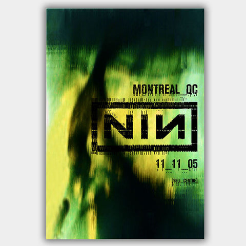 Nine Inch Nails (2005) - Concert Poster - 13 x 19 inches