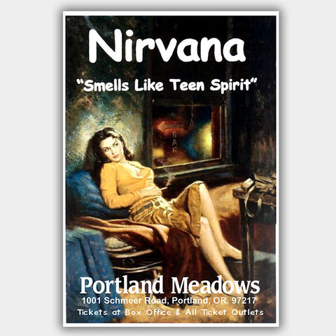 Nirvana (1992) - Concert Poster - 13 x 19 inches