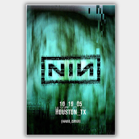 Nine Inch Nails (2005) - Concert Poster - 13 x 19 inches