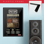 Nine Inch Nails with Oneohtrix Point Never (2014) - Concert Poster - 13 x 19 inches