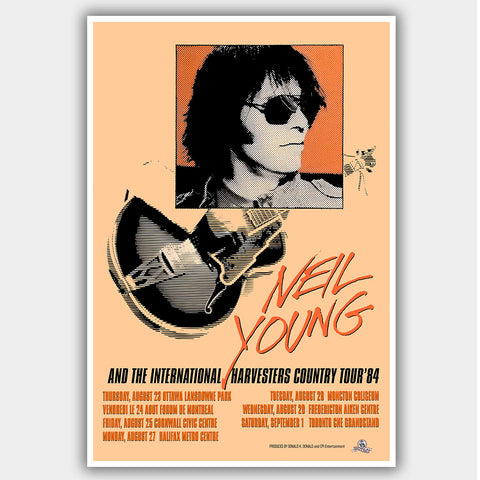 Neil Young (1994) - Concert Poster - 13 x 19 inches