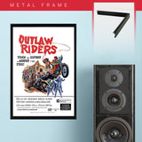 Outlaw Riders (1971) - Movie Poster - 13 x 19 inches