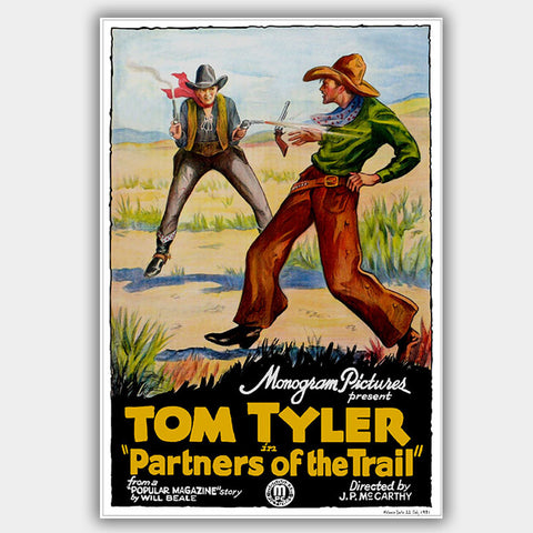 Partners Of The Trail (1931) - Movie Poster - 13 x 19 inches