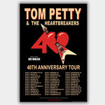 Tom Petty with Joe Walsh (2017) - Concert Poster - 13 x 19 inches