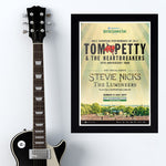 Tom Petty & the Hearbreakers with Stevie Nicks & The Lumineers (2017) - Concert Poster - 13 x 19 inches