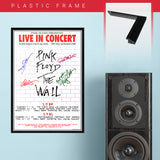 Pink Floyd (1980) - Concert Poster - 13 x 19 inches