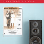 Robert Plant & Allison Krauss with T Bone Burnett (2008) - Concert Poster - 13 x 19 inches