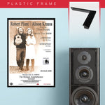 Robert Plant & Allison Krauss with T Bone Burnett (2008) - Concert Poster - 13 x 19 inches