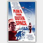 Plan 9 From Outer Space (1959) - Movie Poster - 13 x 19 inches