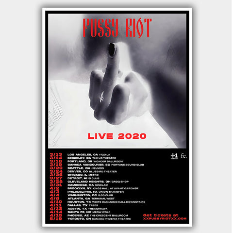 Russy Riot (2020) - Concert Poster - 13 x 19 inches